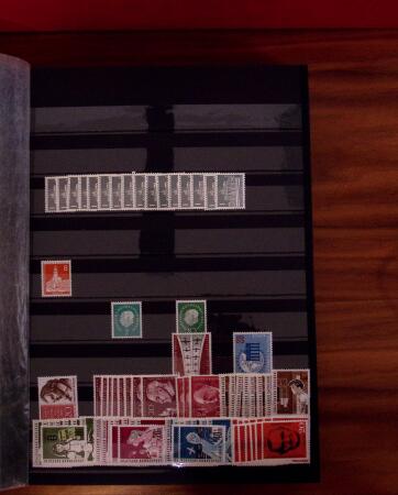 1872-1980, Chiefly mint stock in 14 stockbooks or albums,