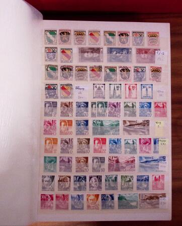 1872-1980, Chiefly mint stock in 14 stockbooks or albums,