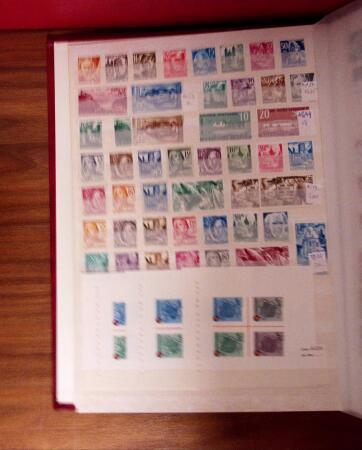 1872-1980, Chiefly mint stock in 14 stockbooks or albums,