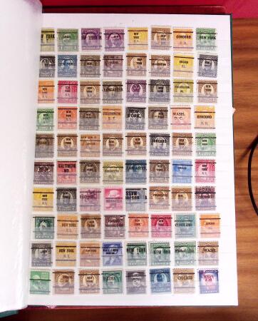 1860-1960 THE AMERICAS, Eleven stockbooks with USA