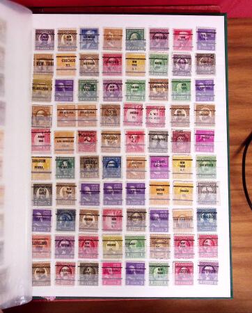 1860-1960 THE AMERICAS, Eleven stockbooks with USA