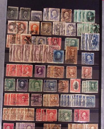 1860-1960 THE AMERICAS, Eleven stockbooks with USA