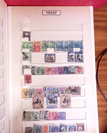 1860-1960 THE AMERICAS, Eleven stockbooks with USA