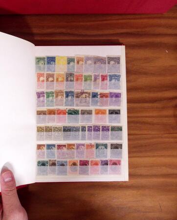 1860-1960 THE AMERICAS, Eleven stockbooks with USA