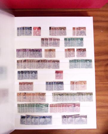 1860-1960 THE AMERICAS, Eleven stockbooks with USA