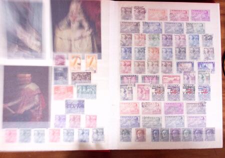 1850-1970, Mint & used selection in nine stockbooks