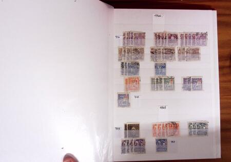 1850-1970, Mint & used selection in nine stockbooks