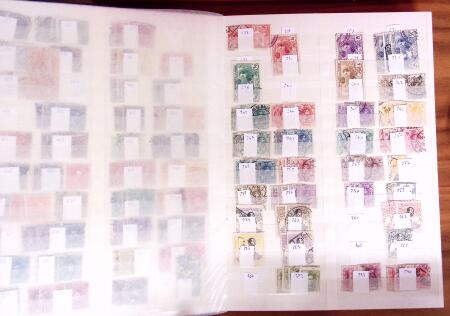1850-1970, Mint & used selection in nine stockbooks