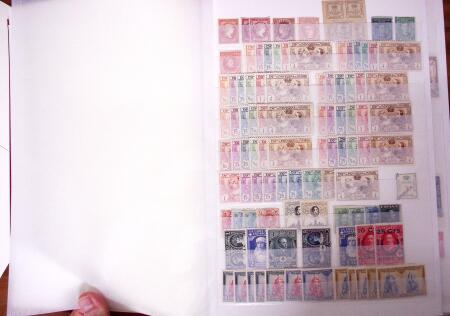 1850-1970, Mint & used selection in nine stockbooks