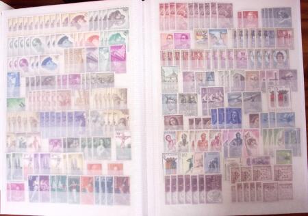 1850-1970, Mint & used selection in nine stockbooks