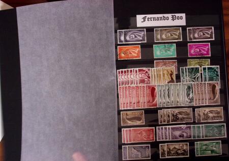 1850-1970, Mint & used selection in nine stockbooks