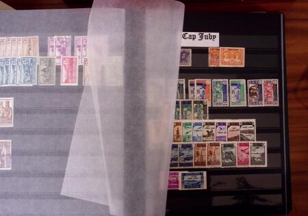 1850-1970, Mint & used selection in nine stockbooks