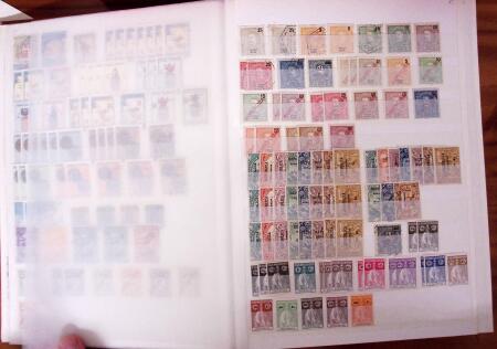 1850-1970, Mint & used selection in nine stockbooks