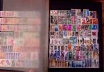 1850-1970, Mint & used selection in nine stockbooks