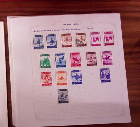 1850-1970, Mint & used selection in nine stockbooks