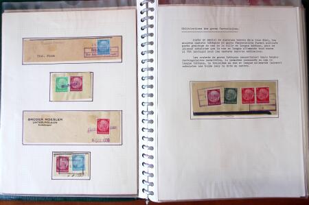 1938-39 SUDETENLAND, specialised collection mounted