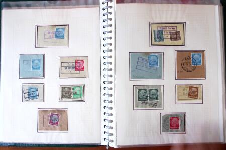 1938-39 SUDETENLAND, specialised collection mounted