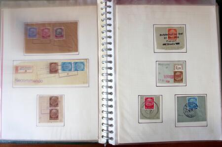 1938-39 SUDETENLAND, specialised collection mounted