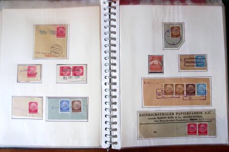 1938-39 SUDETENLAND, specialised collection mounted