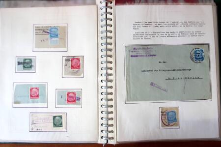1938-39 SUDETENLAND, specialised collection mounted