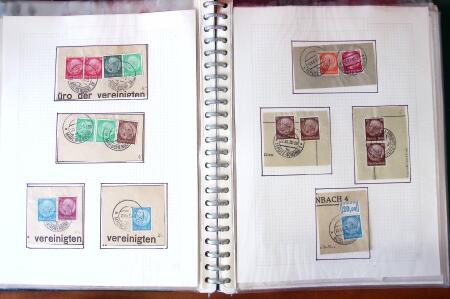 1938-39 SUDETENLAND, specialised collection mounted