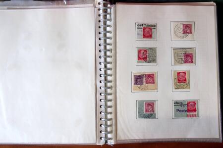 1938-39 SUDETENLAND, specialised collection mounted