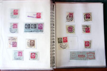 1938-39 SUDETENLAND, specialised collection mounted