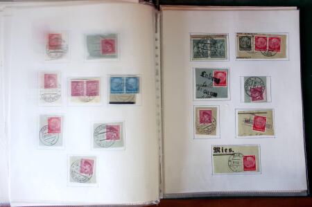 1938-39 SUDETENLAND, specialised collection mounted