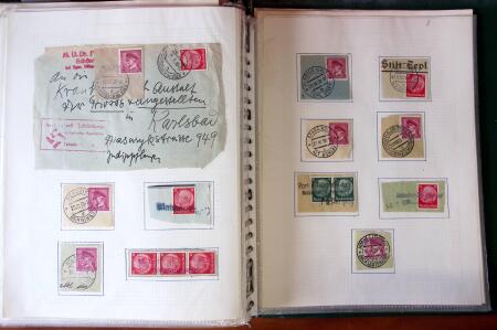 1938-39 SUDETENLAND, specialised collection mounted