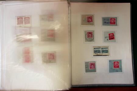 1938-39 SUDETENLAND, specialised collection mounted