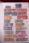 1854-1985, Mint used selection in 11 stockbooks or albums,
