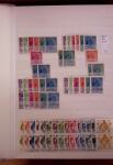 1854-1985, Mint used selection in 11 stockbooks or albums,
