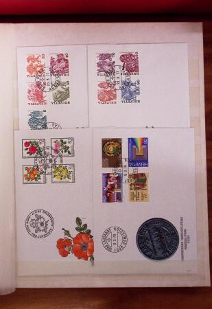 1854-1985, Mint used selection in 11 stockbooks or albums,
