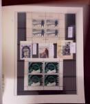 1854-1985, Mint used selection in 11 stockbooks or albums,