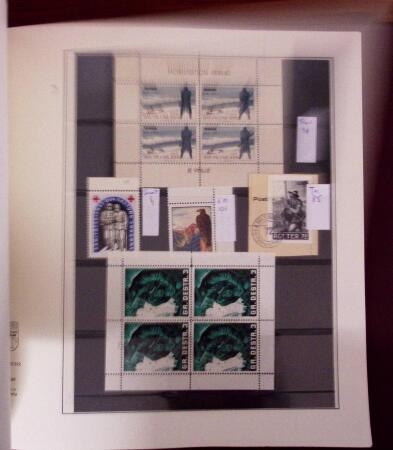 1854-1985, Mint used selection in 11 stockbooks or albums,