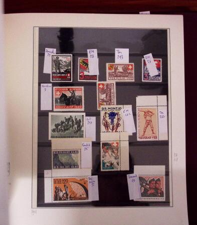 1854-1985, Mint used selection in 11 stockbooks or albums,