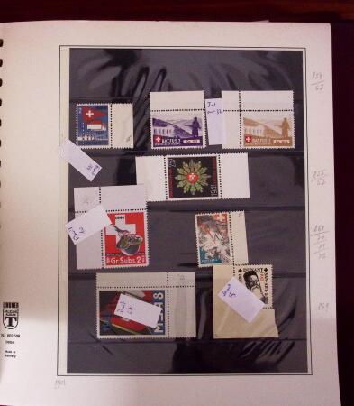 1854-1985, Mint used selection in 11 stockbooks or albums,