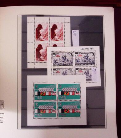 1854-1985, Mint used selection in 11 stockbooks or albums,