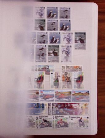 1841-1990, BRITISH EUROPE : Mint and used assembly in