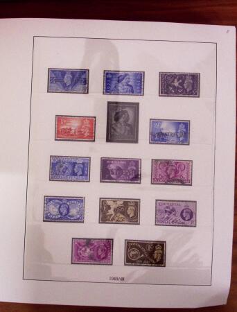 1841-1990, BRITISH EUROPE : Mint and used assembly in