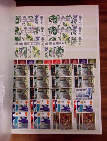 1841-1990, BRITISH EUROPE : Mint and used assembly in