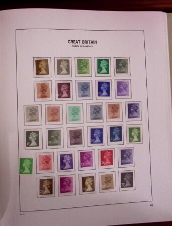 1841-1990, BRITISH EUROPE : Mint and used assembly in