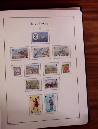 1841-1990, BRITISH EUROPE : Mint and used assembly in