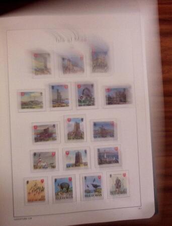 1841-1990, BRITISH EUROPE : Mint and used assembly in