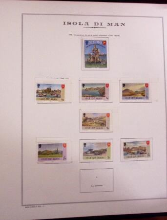 1841-1990, BRITISH EUROPE : Mint and used assembly in