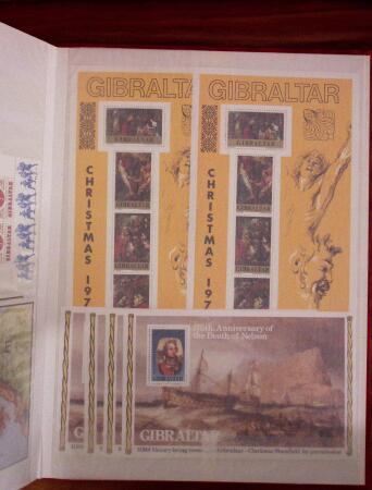 1841-1990, BRITISH EUROPE : Mint and used assembly in