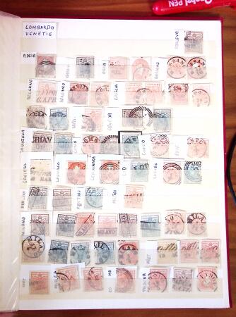 1850-64, Over 1000 stamps of early Austria and Lombardy