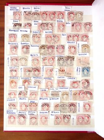 1850-64, Over 1000 stamps of early Austria and Lombardy