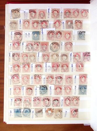 1850-64, Over 1000 stamps of early Austria and Lombardy