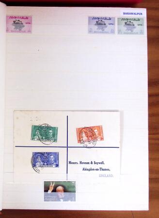 1860-1980, Mint and used selection in 13 stockbooks